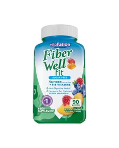 Vitafusion Fiber Well Fit Gummies Supplement, 90 Count (Packaging May Vary)"