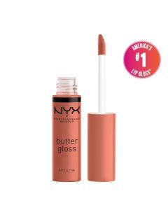 NYX Professional Makeup Butter Gloss, Non-Sticky Lip Gloss, Sugar High, 0.27 Oz"