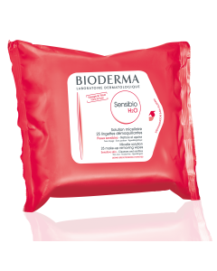 Bioderma - Sensibio H2O - Biodegradables Wipes - Cleansing and Make-Up Removing - Skin Soothing - for Sensitive Skin - 25 Wipes