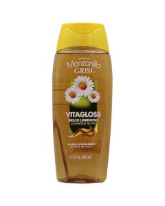 Grisi Manzanilla Cleansing Shampoo with Chamomile Extract for All Hair Types, 13.5 fl oz Bottle"