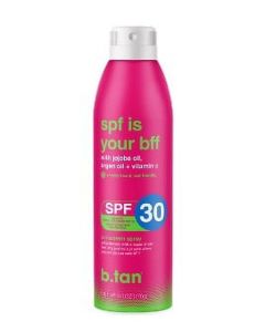 b.tan spf is your bff spf 30 spray sunscreen