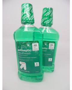 2 Up & Up Antiseptic Mouthwash, Anti-gingivitis Spring Mint - 16.9 fl oz - Up&Up"