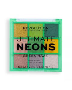 MAKEUP Revolution Artist Ultimate Festival Eyeshadow - Neon Green Haze