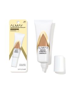 Almay Ageless Hydrating Liquid Concealer Makeup, Natural Finish, 030 Medium, 0.37 fl oz."