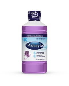 Pedialyte Electrolyte Solution, Grape, Hydration Drink, 1 Liter"