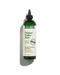 Thicker Fuller Hair Gentle Cleansing Shampoo for All Hair Types, with Green Coffee, 12 oz"