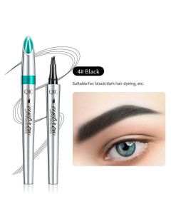 4 Claw Liquid Eyebrow Pencil Stamp Waterproof Ink Pen Gel Microblading Tattoo