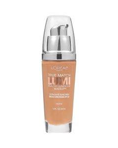 L'Oreal Paris True Match Lumi Liquid Foundation Makeup, N7-8 Classic Tan and Cappuccino, 1 fl oz"