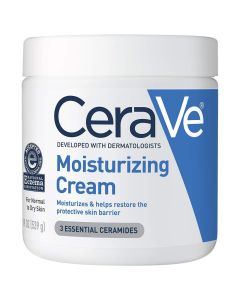 CeraVe Moisturizing Cream Jar for Face and Body for Normal to Dry Skin, 16oz"