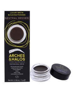 Arches & Halos Luxury Brow Building Pomade Medium Brown- 0.106oz