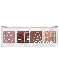 COVERGIRL Clean Fresh Clean Color Eyeshadow, 242 Mellow Mauve, 0.14 oz"