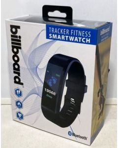 Billboard Tracker Fitness Smartwatch Bluetooth Black Model BB2657 New