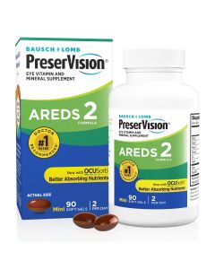 PreserVision® AREDS 2 Formula + Multivitamin, 90 Soft Gels (MiniGels)"