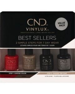 CND Vinylux Best Sellers, 4 pack Nail Polish"