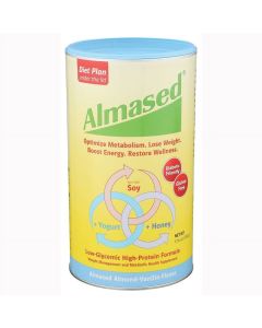 Almased High-Protein Formula - Almond Vanilla 17.6 oz Pwdr