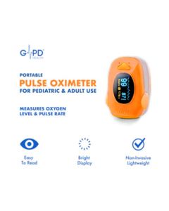 GPD Health Pediatric and Adult Pulse Oximeter