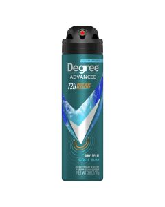 Degree Long Lasting Men's Antiperspirant Deodorant Dry Spray Cool Rush, 3.8 oz"