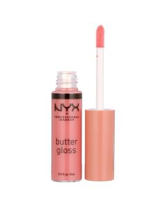 NYX Professional Makeup Butter Gloss, Non-Sticky Lip Gloss, Creme Brulee, 0.27 Oz"