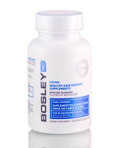 Bosley MD Healthy Men Hair Growth Supplements - 60 Caps