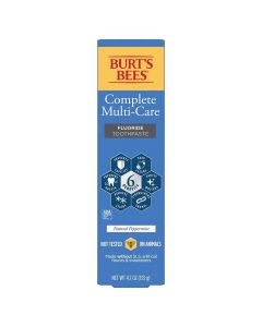 Burt's Bees Complete Multi-care Toothpaste Natural Peppermint 4.7 Oz