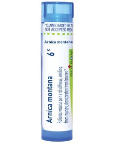 Boiron Arnica montana 6C, Homeopathic Medicine for Muscle Pain, Stiffness, Swelling From Injuries, Bruises, 80 Pellets"