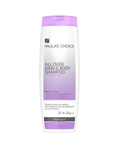 Paula's Choice All Over Hair & Body Shampoo, 14.5 Ounce Bottle, Fragrance Free Shampoo & Body Wash Normal Dry Oily Sensitive Skin & Scalp"