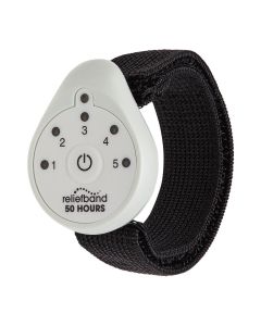 Reliefband ® 50 Hours Nausea Relief Device FDA Cleared Black/White