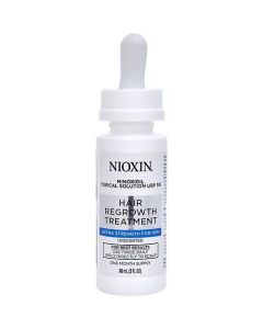 Nioxin Hair Regrowth Treatment for Men with Minoxidil 5%, 1 Month Supply, 2 oz"