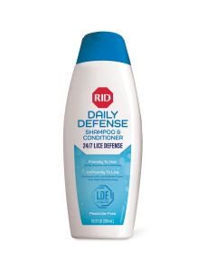 RID Defense Lice Shampoo & Conditioner, Used Daily Provides 24/7 Defense Against Head Lice, 100% Effective, 10.1 Ounce"