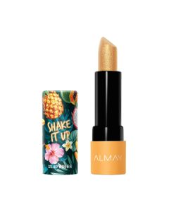 Almay Lip Vibes, Hypoallergenic, Cruelty Free, Oil Free, Fragrance Free, Ophthalmologist Tested Lipstick, with Shea Butter and Vitamins E and C, Shake It Up"