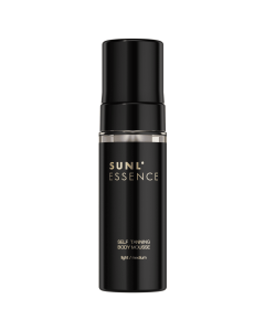 Self Tanning Mousse - NO Fake Tan Smell Self Tanner for Streak and Stain Free Results - Sunl'Essence Light/Medium