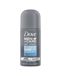 Dove Men+Care Dry Spray Antiperspirant Deodorant Clean Comfort, 1oz"