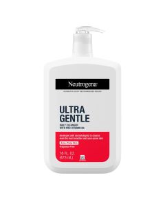 Neutrogena Ultra Gentle Daily Face Cleanser, Fragrance-Free, 16 fl. oz"