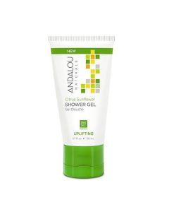 Andalou Naturals Uplifting Shower Gel, Citrus Sunflower, 1.7 Oz"