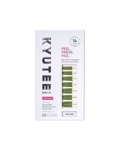 Kyutee Nails Peel. Press. File. Instant Gel Polish Manicure