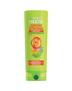 Garnier Fructis Grow Strong Thickening Conditioner, All Hair Types, with Biotin, 11.3 fl oz"