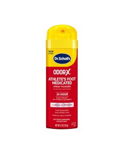 Dr. Scholl's Athlete's Foot Medicated Spray Powder, (4.7oz) 24-Hour Daily Relief of Itch & Burn"