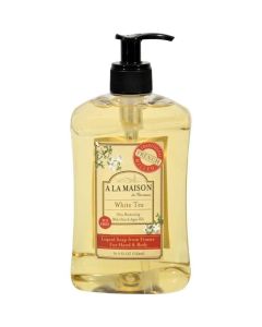 A La Maison HG0702886 16.9 fl oz French Liquid Soap, White Tea