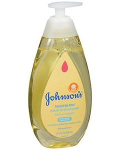 Johnson's Head-To-Toe Tearless Gentle Baby Wash & Shampoo, 16.9 fl. oz"