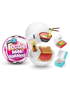 5 Surprise Foodie Mini Brands Series 2 Capsule Novelty & Gag Toy by ZURU