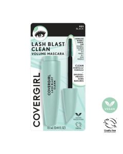 COVERGIRL Lash Blast Clean Vegan Mascara, 805-Black, 0.44 fl oz, Cruelty-Free Vegan Mascara"