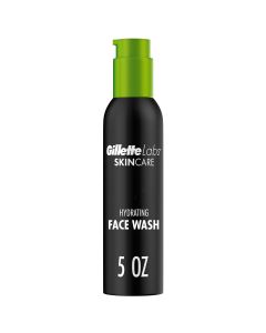 Gillette Labs Gentle and Rapid Hydrating Face Wash for Men, 5 fl oz"