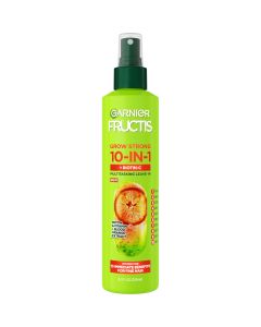 Garnier Fructis Grow Strong 10 in 1 Hairspray with Biotin, 8.1 fl oz"