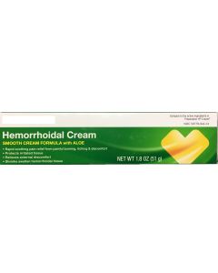 CVS Pharmacy Hemorrhoidal Cream, Max Pain Relief with Aloe 1.8 Oz"