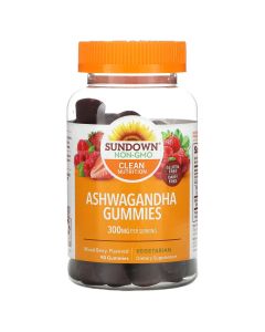 Ashwagandha Gummies, Mixed Berry , 150 mg, 90 Gummies, Sundown Naturals"