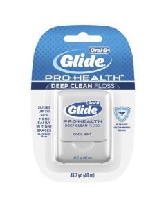 Oral-B Glide Pro-Health Deep Clean Cool Mint Dental Floss, 40m"