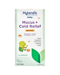 Hyland's Baby Mucus + Cold Relief, Ages 6+ Months, Daytime, 4 fl oz"