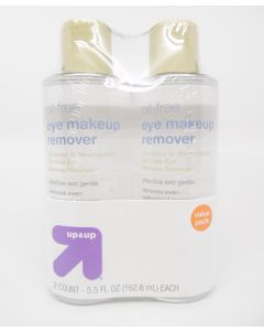 Up & Up Oil-Free Eye Makeup Remover Value Pack - 5.5 fl oz - 2pk