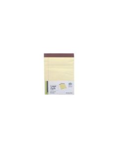 50 Ct. 8.5 x 11.75 inches Canary Perforated Writing Pad (2 Pack), Case of 36"