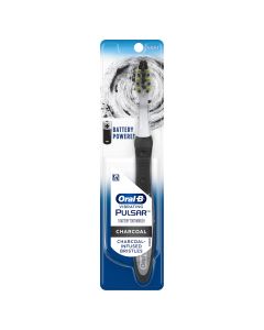 Oral-B Pulsar Charcoal Battery Toothbrush, Soft, 1 Count"